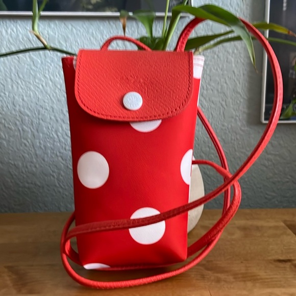 Authentic Long champ Paris.Orange - Canvas - Picture 1 of 17